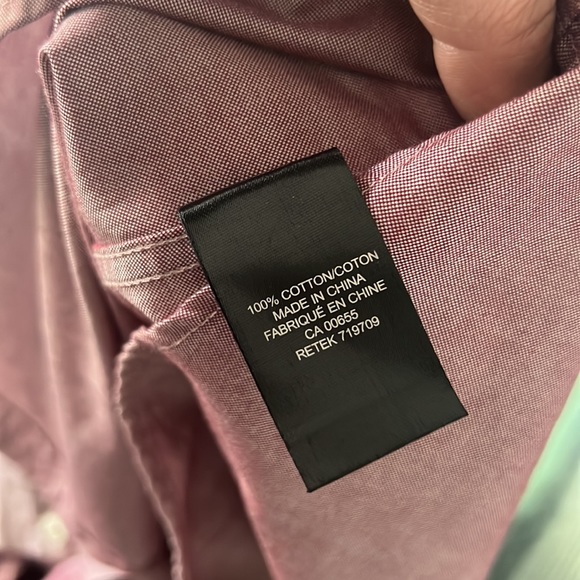 Mens RW&CO. Long Sleeve Button Down Fitted Dress Shirt. Size L - Picture 6 of 7